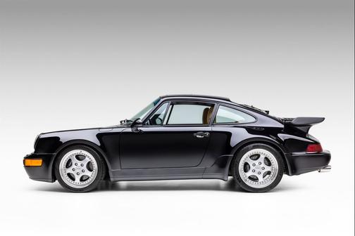 Black 1992 Porsche 911 Turbo