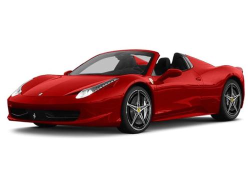 Gray 2013 Ferrari 458 Spider Base