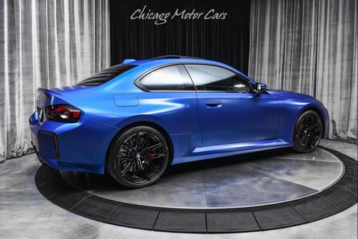 Frozen Portimao Blue II Metallic 2025 BMW M2 1k Miles 6 Manual Frozen Portimao Blue II Carbon Fiber Trim WARRANTY LOADED
