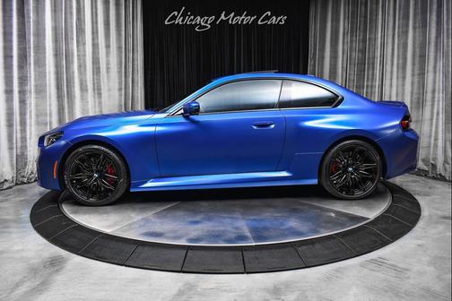 Frozen Portimao Blue II Metallic 2025 BMW M2 1k Miles 6 Manual Frozen Portimao Blue II Carbon Fiber Trim WARRANTY LOADED