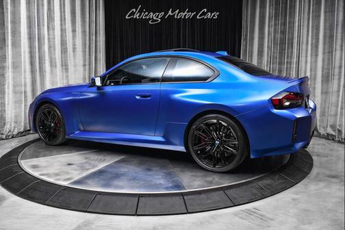 Frozen Portimao Blue II Metallic 2025 BMW M2 1k Miles 6 Manual Frozen Portimao Blue II Carbon Fiber Trim WARRANTY LOADED