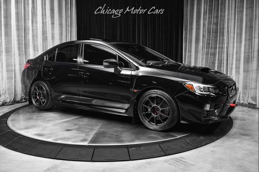 Crystal Black Silica 2015 Subaru WRX STI Limited
