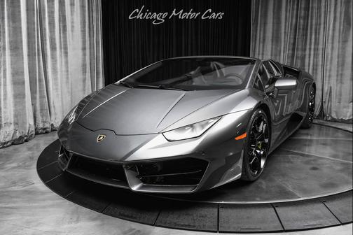 Gray 2019 Lamborghini Huracan LP580-2S