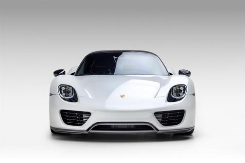 2015 Porsche 918 Spyder Weissach Paint to Sample Metallic White Just Serviced 1/918