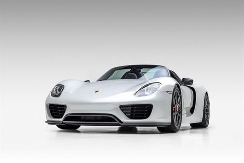 2015 Porsche 918 Spyder Weissach Paint to Sample Metallic White Just Serviced 1/918