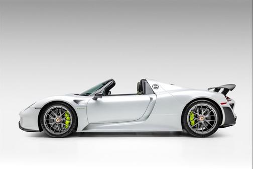 2015 Porsche 918 Spyder Weissach Paint to Sample Metallic White Just Serviced 1/918