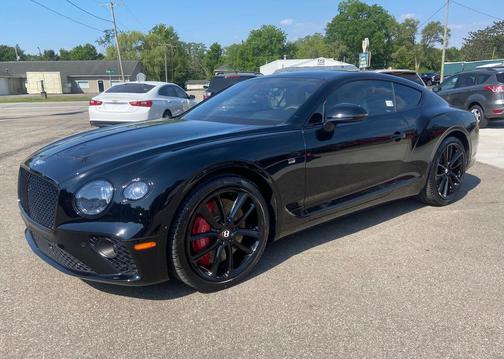 Black Crystal Metallic 2020 Bentley Continental GT V8 First Edition