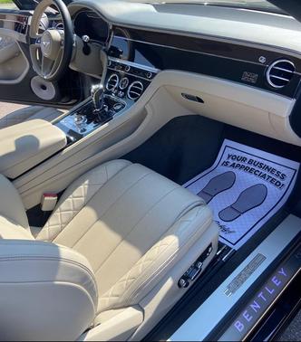 Black Crystal Metallic 2020 Bentley Continental GT V8 First Edition