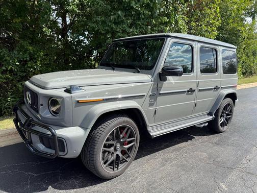 2025 Mercedes-Benz AMG G 63 AMG G63! Arabian Grey! 22in AMG Whls! Exclusive Int! Night Pkg!
