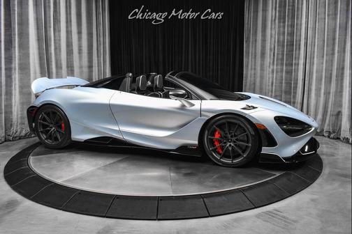 Ice Silver 2022 McLaren 765LT Spider