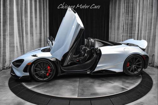 Ice Silver 2022 McLaren 765LT Spider