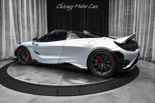 Ice Silver 2022 McLaren 765LT Spider