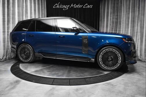 Petrolix Blue Ultra Metallic Gloss 2026 Land Rover Range Rover P530 SE 7 Seat