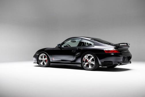 Basalt Black Metallic 2003 Porsche 911 Carrera Turbo
