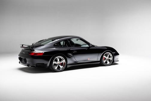 Basalt Black Metallic 2003 Porsche 911 Carrera Turbo