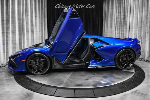 2025 Lamborghini Revuelto Only 184 Miles MSRP $755,895+ LOADED Warranty Blu Sideris Stitching!