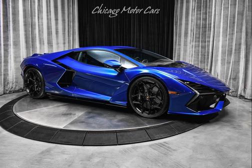 2025 Lamborghini Revuelto Only 184 Miles MSRP $755,895+ LOADED Warranty Blu Sideris Stitching!