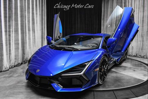 2025 Lamborghini Revuelto Only 184 Miles MSRP $755,895+ LOADED Warranty Blu Sideris Stitching!