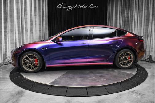 Pearl White Multi-Coat 2023 Tesla Model 3 Performance