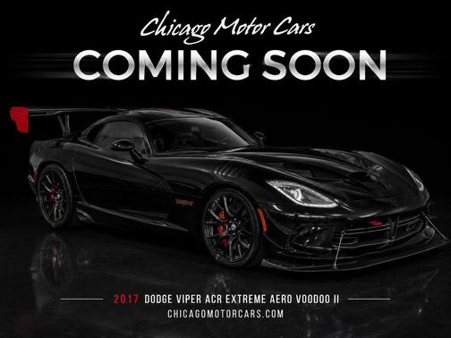 Venom Black Clear Coat 2017 Dodge Viper GTC