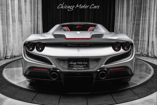 Grigio Titanio Metallic 2021 Ferrari F8 Spider Convertible