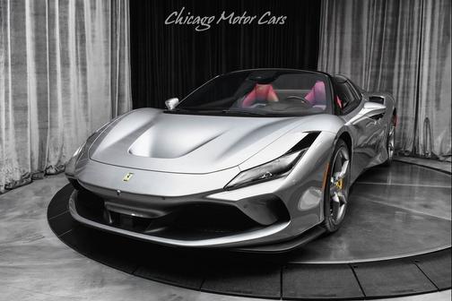 Grigio Titanio Metallic 2021 Ferrari F8 Spider Convertible