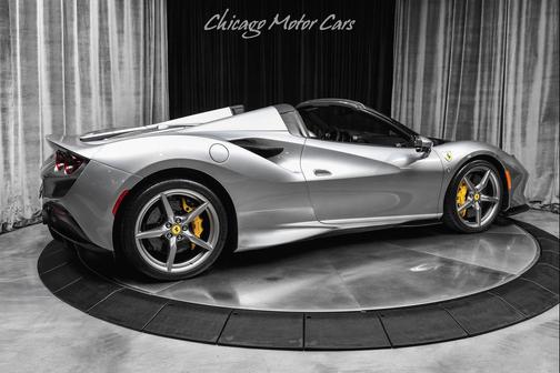 Grigio Titanio Metallic 2021 Ferrari F8 Spider Convertible