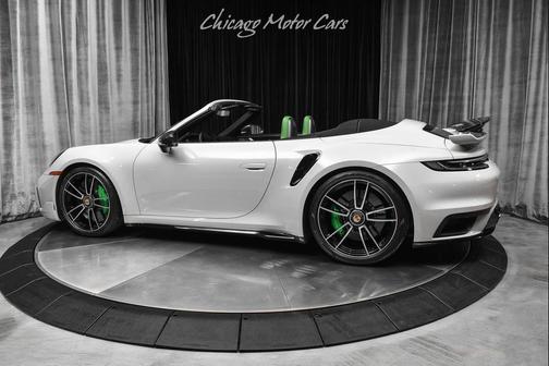 Chalk 2022 Porsche 911 Turbo S Cabriolet