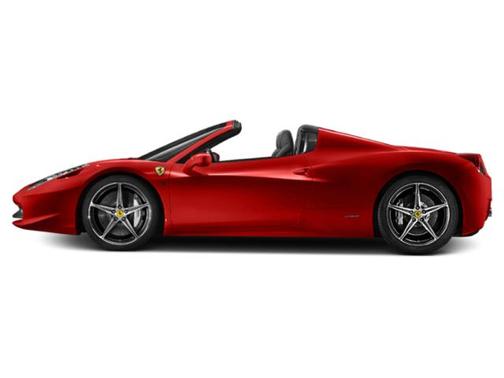 White 2015 Ferrari 458 Spider Base