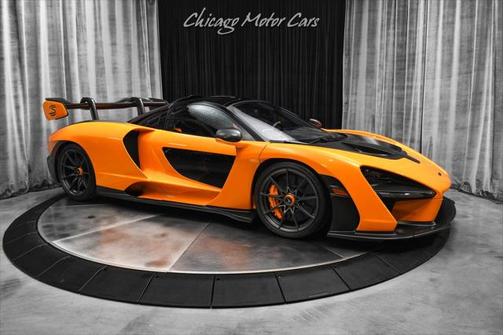 2019 McLaren Senna Only 1300 Miles Serviced Carbon Fiber Highly Optioned FULL PPF