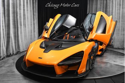 2019 McLaren Senna Only 1300 Miles Serviced Carbon Fiber Highly Optioned FULL PPF