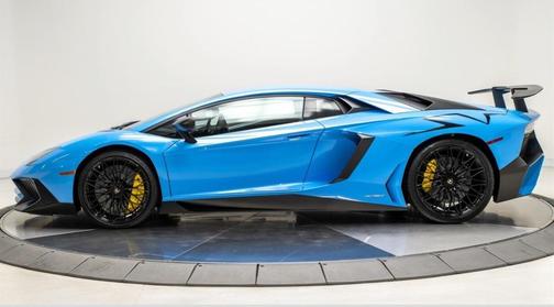 Blue Cepheus 2017 Lamborghini Aventador LP740-4S