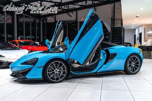 2018 McLaren 570S Luxury Pkg! PPF! $245k+Msrp! Curacao Blue!
