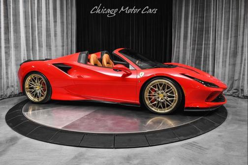 Rosso Corsa 2022 Ferrari F8 Spider 7500 Miles! Optioned Well! MSRP $459k+ HARD LOADED Carbon Fiber!