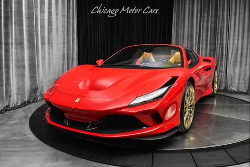 Rosso Corsa 2022 Ferrari F8 Spider 7500 Miles! Optioned Well! MSRP $459k+ HARD LOADED Carbon Fiber!