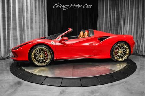 Rosso Corsa 2022 Ferrari F8 Spider 7500 Miles! Optioned Well! MSRP $459k+ HARD LOADED Carbon Fiber!