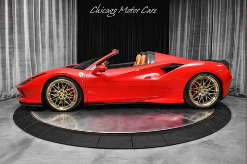 Rosso Corsa 2022 Ferrari F8 Spider 7500 Miles! Optioned Well! MSRP $459k+ HARD LOADED Carbon Fiber!