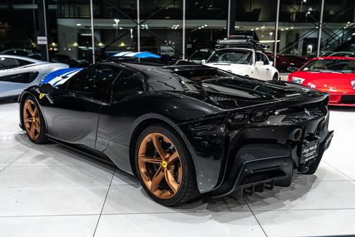Nero Daytona Metallic 2021 Ferrari SF90 Stradale Coupe