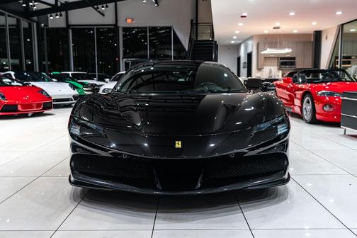 Nero Daytona Metallic 2021 Ferrari SF90 Stradale Coupe