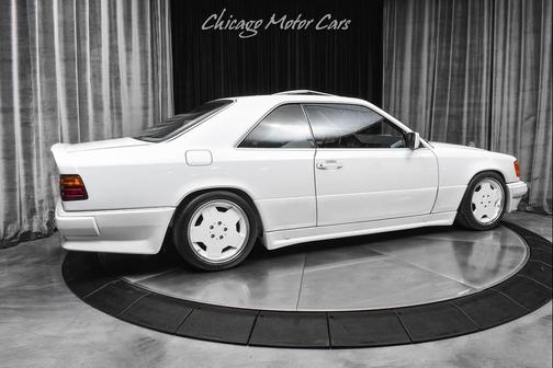 Arctic White Paint 1990 Mercedes-Benz E-Class 300 CE