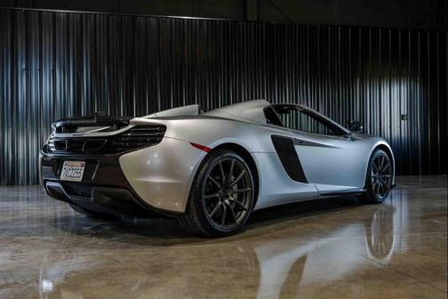 Silver 2016 McLaren 650S Convertible