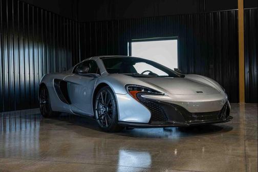 Silver 2016 McLaren 650S Convertible