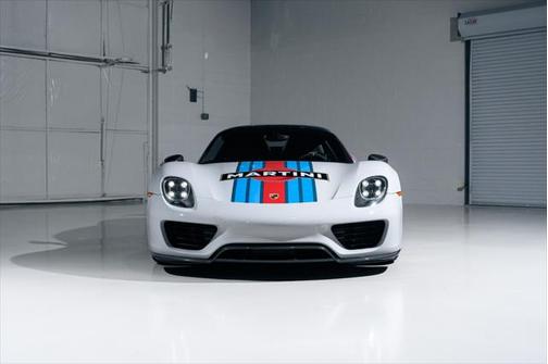 2015 Porsche 918 Spyder Weissach Package Martini Livery Only 1800 Miles FULL PPF Serviced