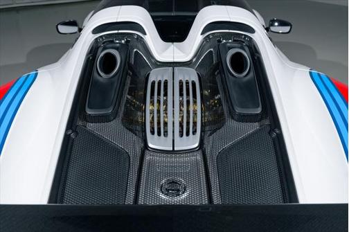 2015 Porsche 918 Spyder Weissach Package Martini Livery Only 1800 Miles FULL PPF Serviced