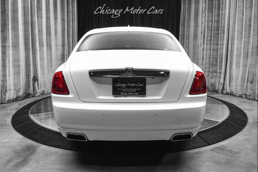 2012 Rolls-Royce Ghost Sedan Panoroof Starlight Headliner Wrapped Satin White Loaded