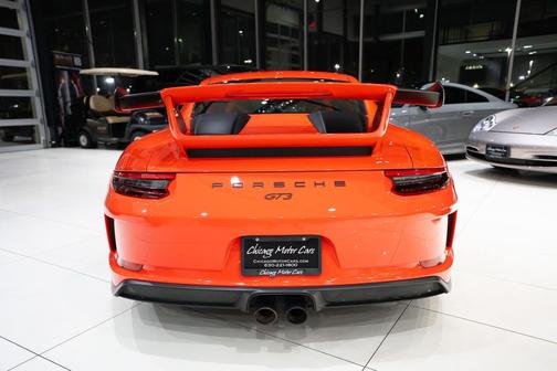 Lava Orange 2018 Porsche 911 GT3