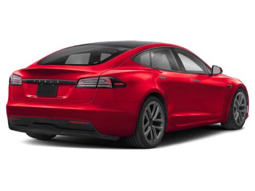 Ultra Red 2026 Tesla Model S Plaid