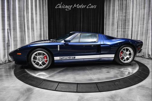 Midnight Blue Clearcoat Metallic 2005 Ford GT Coupe