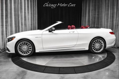 designo Diamond White Metallic 2017 Mercedes-Benz AMG S 65 Only 18k Miles