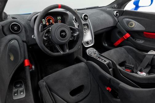 2020 McLaren 620R Only 3k Miles MSO Paris Blue $307,995+ MSRP Carbon Fiber Fender Louvres